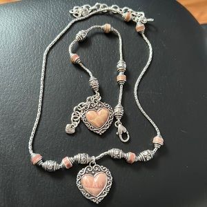 Brighton bracelet necklace set.